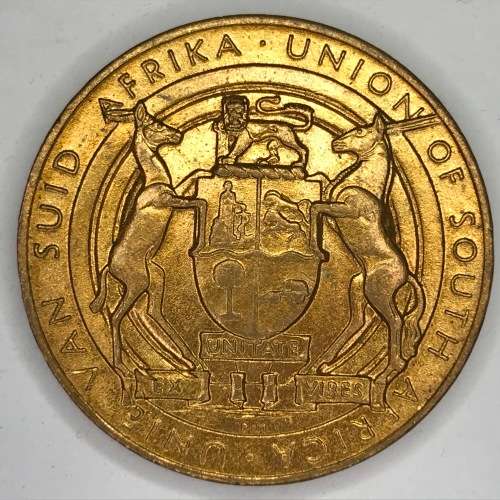 Trio of Union of South Africa 25 year Reign of George 5 Medallions