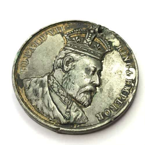 1902 Edward 7 Coronation Medal