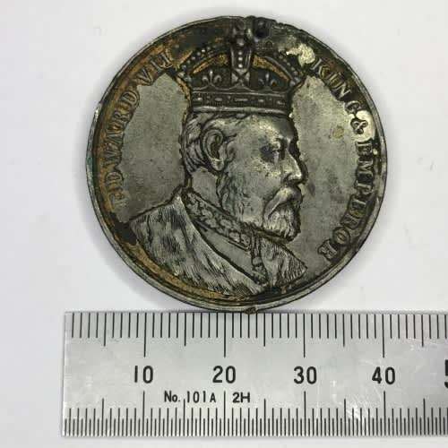 1902 Edward 7 Coronation Medal