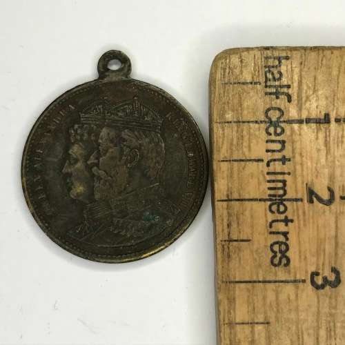 1902 Coronation medallion - King Edward VII