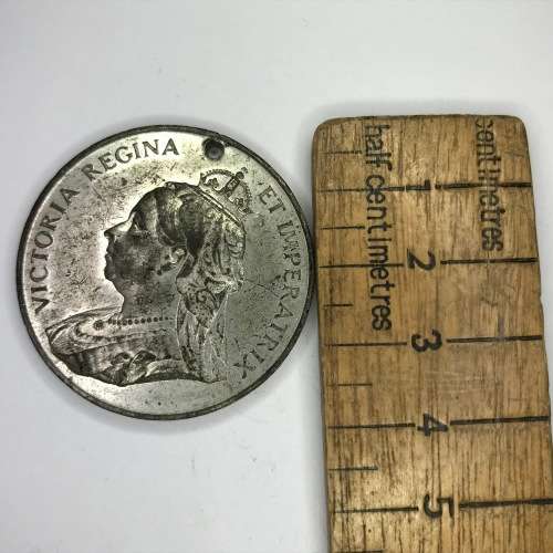 Queen Victoria 60 year commemorative medallion