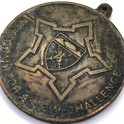 SADF Cape March medallion - A New Army for a new challenge