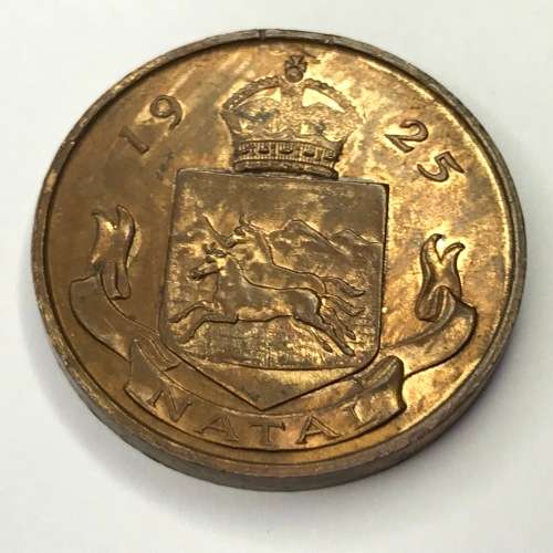 Prince Edward of Wales 1925 Natal visit medallion