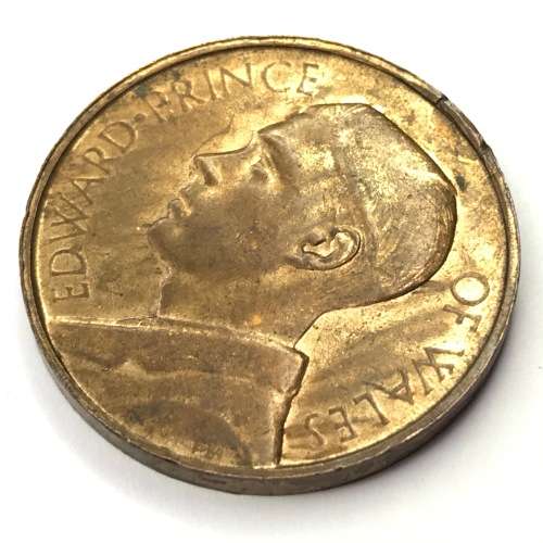 Prince Edward of Wales 1925 Natal visit medallion
