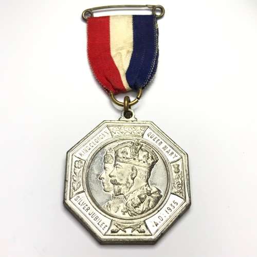 Middlesex 1935 George 5 silver jubilee medal - Excellent