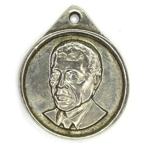 Nelson Mandela medallion