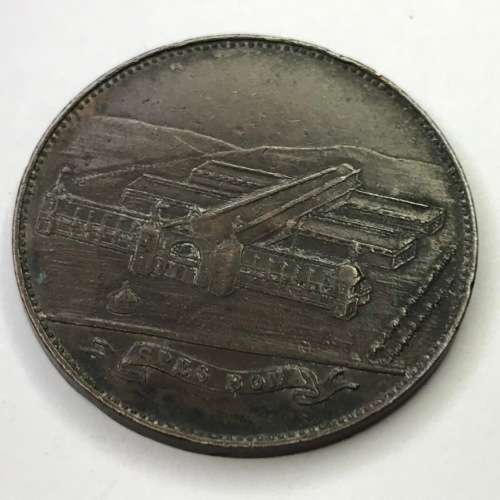 South African International Exhibition Kimberley 1892 Spes Bona medallion