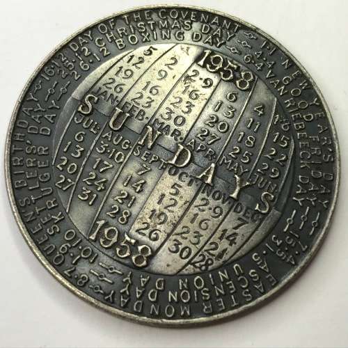 1958 Sundays Phillips medallion