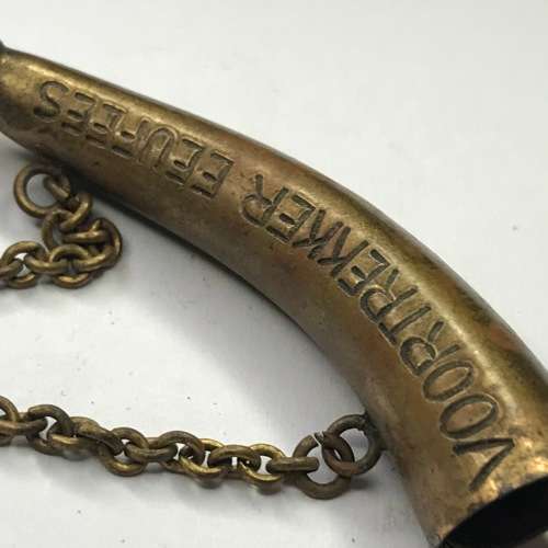 1938 Voortrekker Eeufees Powder Horn pendant