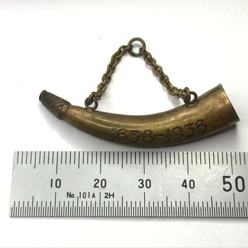 1938 Voortrekker Eeufees Powder Horn pendant
