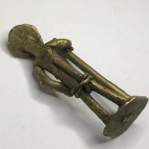 Ashanti Brass castings - Lost wax method - Lot of 9 different castings