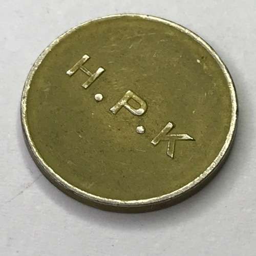 General Post Office 5 cent Token - number L258