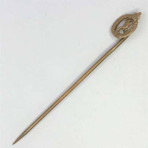 SA Signal corps gold tie pin - weighs 1.0grams