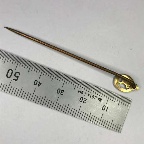 SA Signal corps gold tie pin - weighs 1.0grams