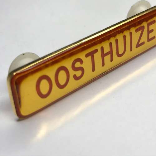 SADF name badge - Oosthuizen