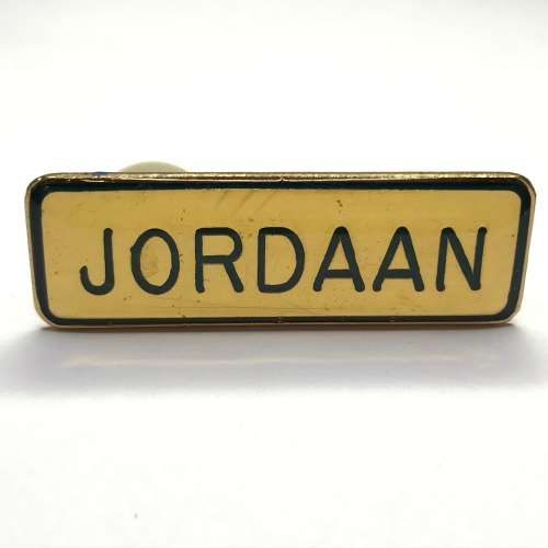SA Air Force name tag - Jordaan