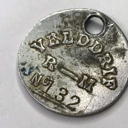 1950 Dog Licence - Velddrif - SCARCE