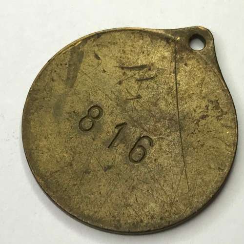 1950 Municipality Central Karoo dog license - number 816