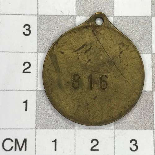 1950 Municipality Central Karoo dog license - number 816