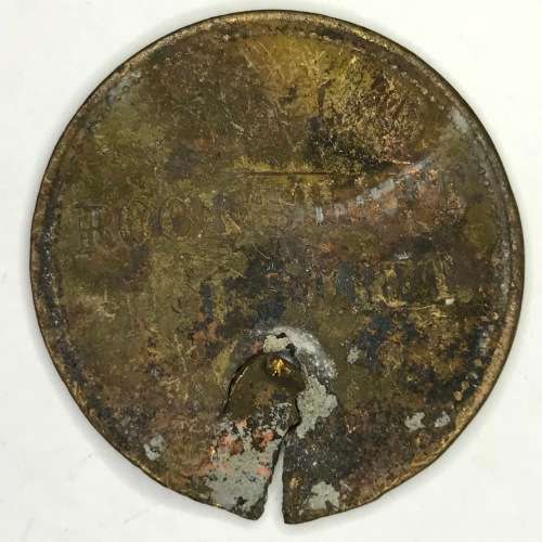 Mine Company Labour token - Rock Shaft No. 1 Shift