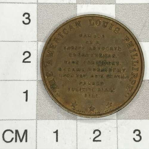 Millard Fillmore 13th President of USA medallion