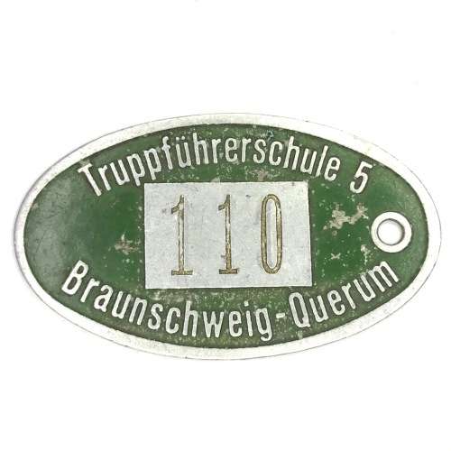 German Troop leader school token - number 110