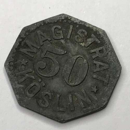 Germany Koslin - Koszalin Poland Magistrat 50 German notgeld