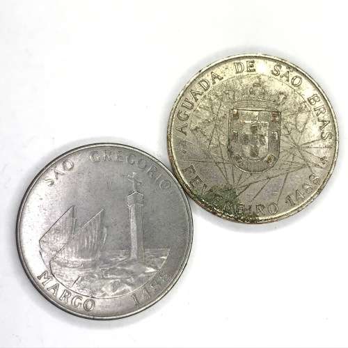 Lot of 3 Dias 88 tokens:Lisboa Decembro 1489-1488,Fevereiro 1488,Sao Fregorio Marco 1488,Sold as set