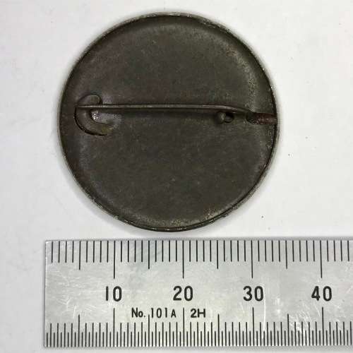 Coronation of King Edward VIII tinnie badge