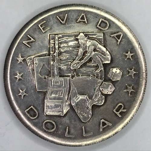 1975 Nevada dollar token - possibly Las Vegas casino token