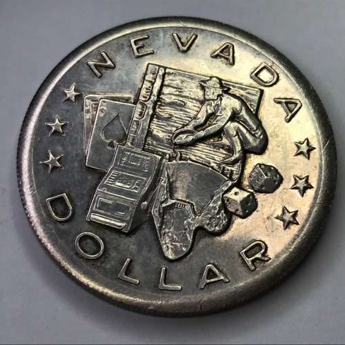1975 Nevada dollar token - possibly Las Vegas casino token