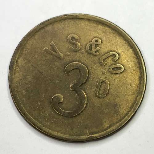 VS and Co 3d token Cape Town - RARE