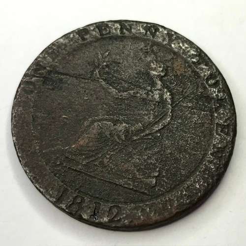 Britain S Hobson and Sons One Penny Token - 1812 - Sheffield