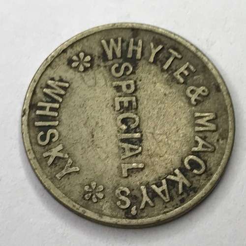 Whyte and Mackay`s Special Whisky 3d Token