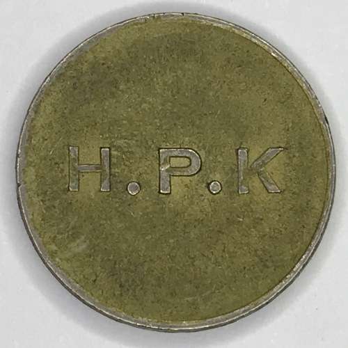 General Post Office 5 cent Token - number L260