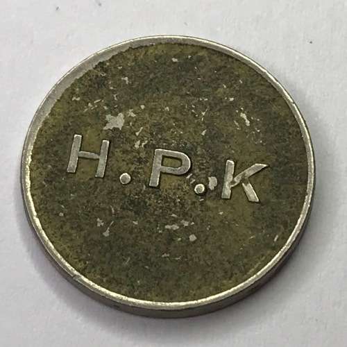 General Post Office 5 cent token - number D 32