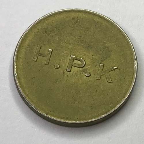 General Post Office 5 cent Token - number D44