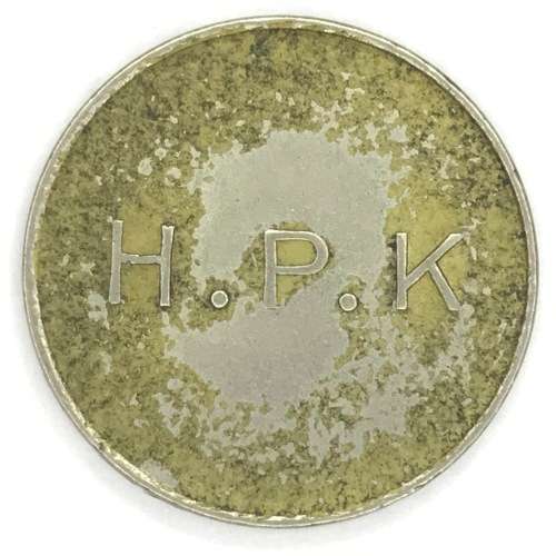 General Post Office 10 cent token - Number D 33
