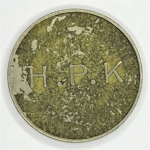 General Post Office 10 cent token - Number D 29