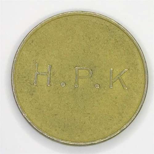 General Post Office 10 cent token - Number D 30