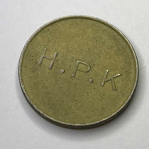 General Post Office 10 cent token - Number D 30
