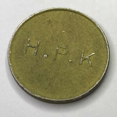 General Post Office 10 cent token - Number D 44