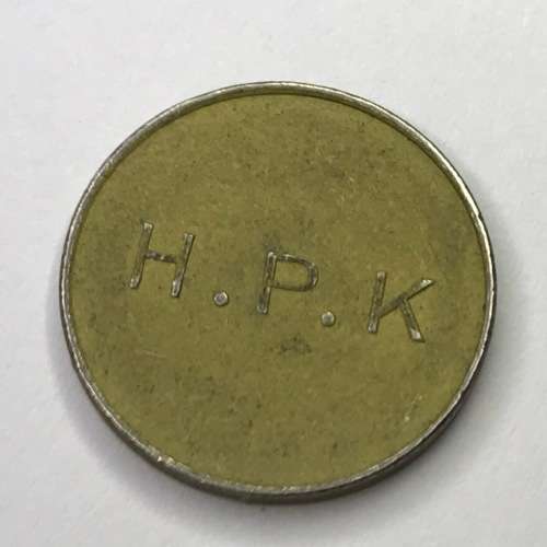 General Post Office 10 cent token - Number D 43