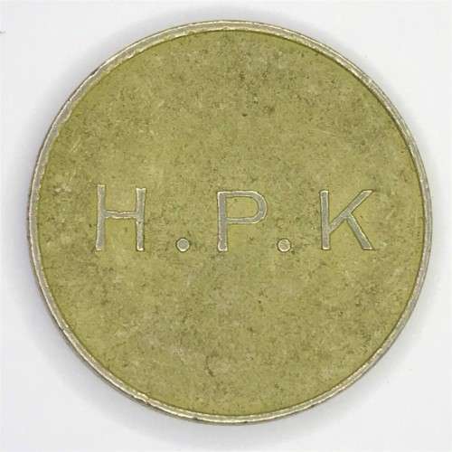 General Post Office 10 cent token - Number L 262