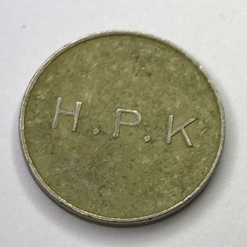 General Post Office 10 cent token - Number L 262