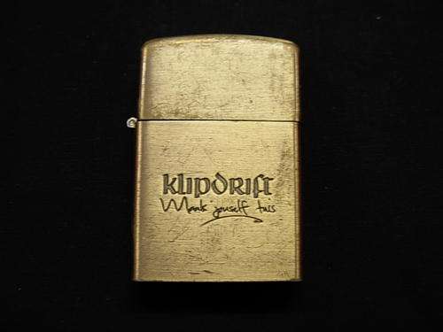 Klipdrift zippo type lighter - as per photo