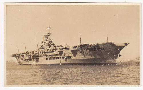 Lot of 13 photo and 3 postcards of HMS Nelson's convoy to St. Helena during WWII 1940-1941
