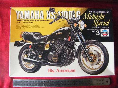 Midnight Special Yamaha XS-1100LG 1/15 Scale model kit - as per photo