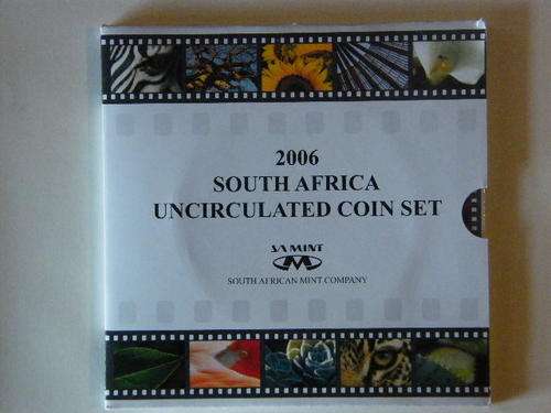 2006 RSA Uncirculated coint set, only 1549 sets issued