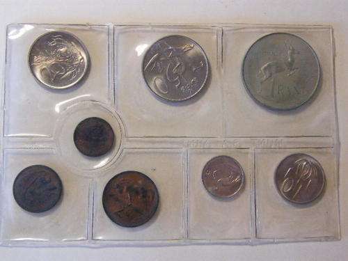 1970 RSA Uncirculated mint pack with silver R1